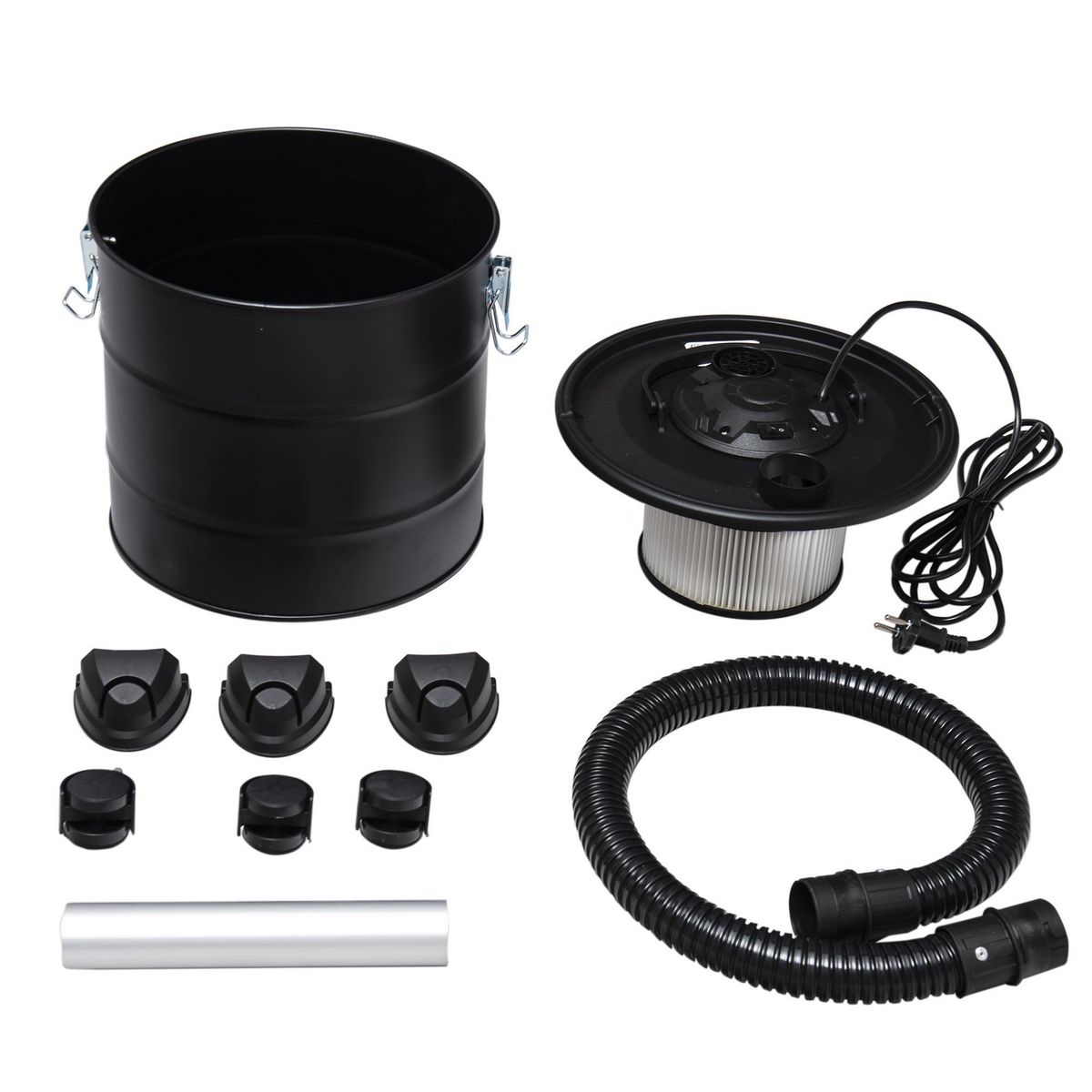 WERKAPRO Aspirateur avaleur de cendres 1200w WERKA PRO  18 L