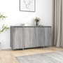 Voir la diapositive 1 : VIDAXL Buffet Sonoma gris 135x41x75 cm Bois d'ingenierie