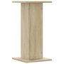 Voir la diapositive 6 : VIDAXL Supports de haut parleurs 2 pcs chêne sonoma bois d ingénierie
