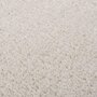 VIDAXL Tapis shaggy a poils longs Creme 140x200 cm