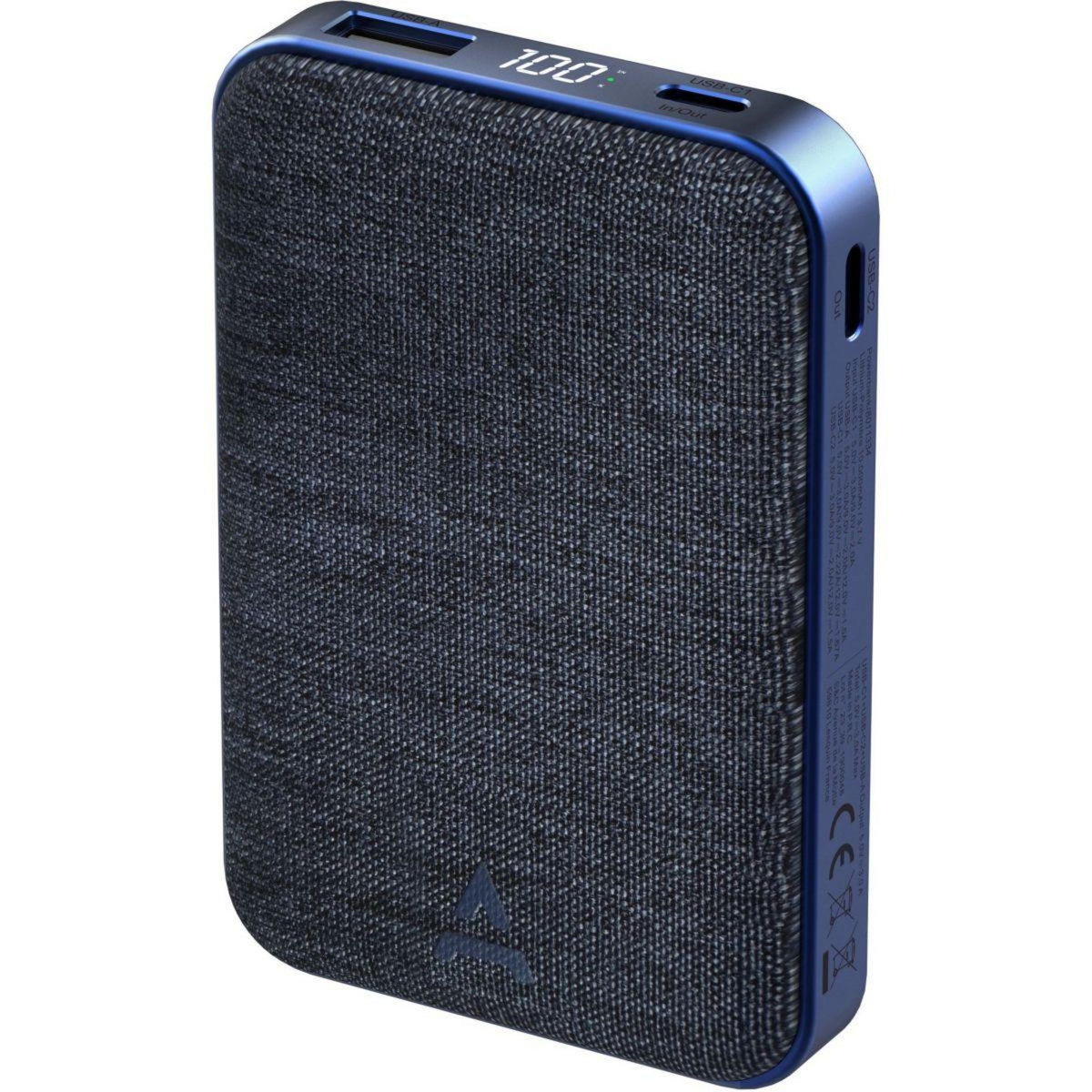 ADEQWAT Pack Powerbank + chargeur 30W+USB-C-Lightning