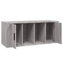 Voir la diapositive 5 : VIDAXL Meuble TV Sonoma gris 100x35x40 cm Bois d'ingenierie