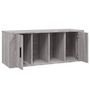 Voir la diapositive 5 : VIDAXL Meuble TV Sonoma gris 100x35x40 cm Bois d'ingenierie