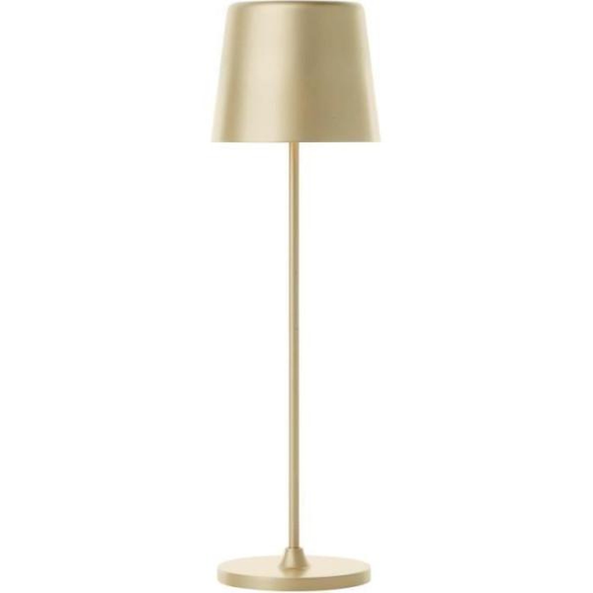 BRILLIANT Lampe a poser d'extérieur - BRILLIANT - KAAMI - Rechargeable - Or mat - LED - 2W - 310lm - 3000K - DIM - USB - 3-Step DIM - IP5