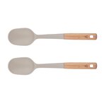 BJORN Couverts à salade en bois et silicone GUNNAR