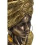 Voir la diapositive 5 : Paris Prix Buste Femme Africaine en Résine  Nairobi  38cm Or
