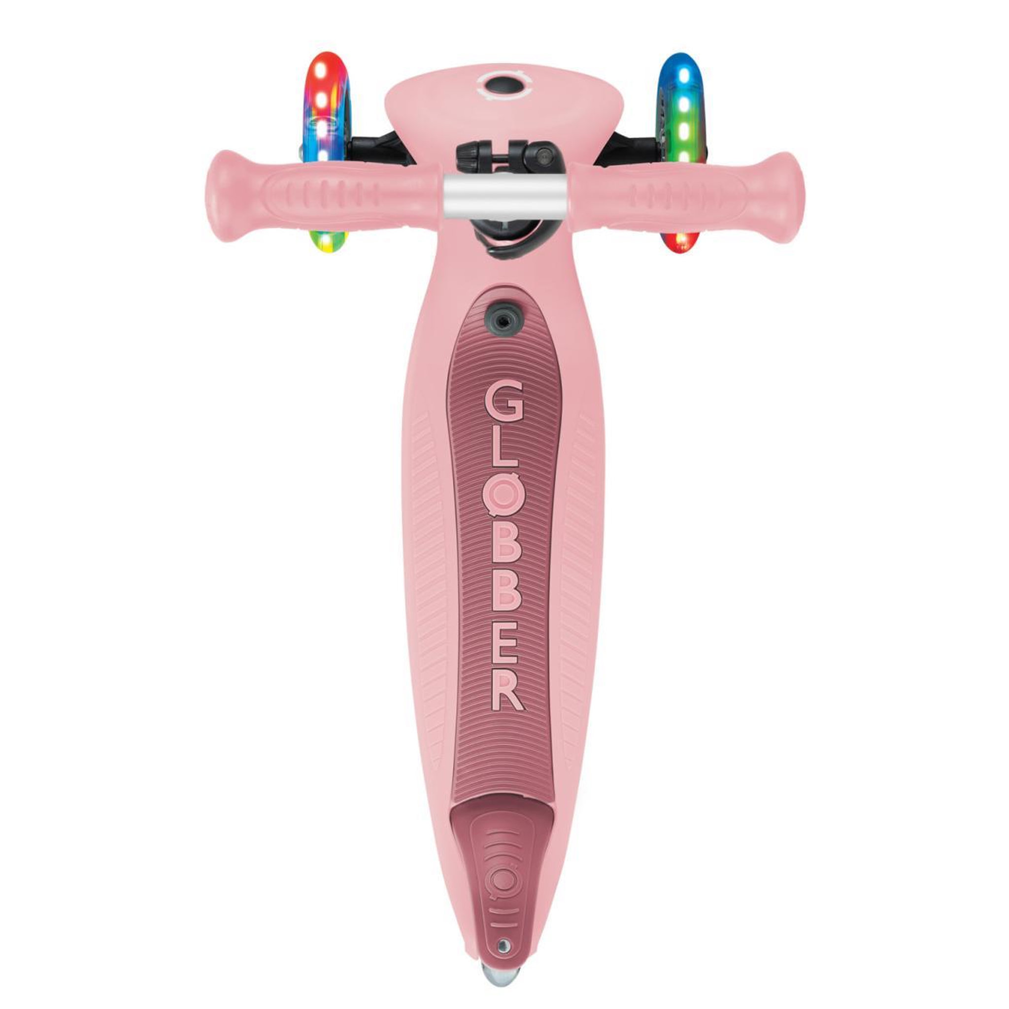 Voir la diapositive 4 : Globber Go-Up Active Lights Pastel Rose / Rose Framboise