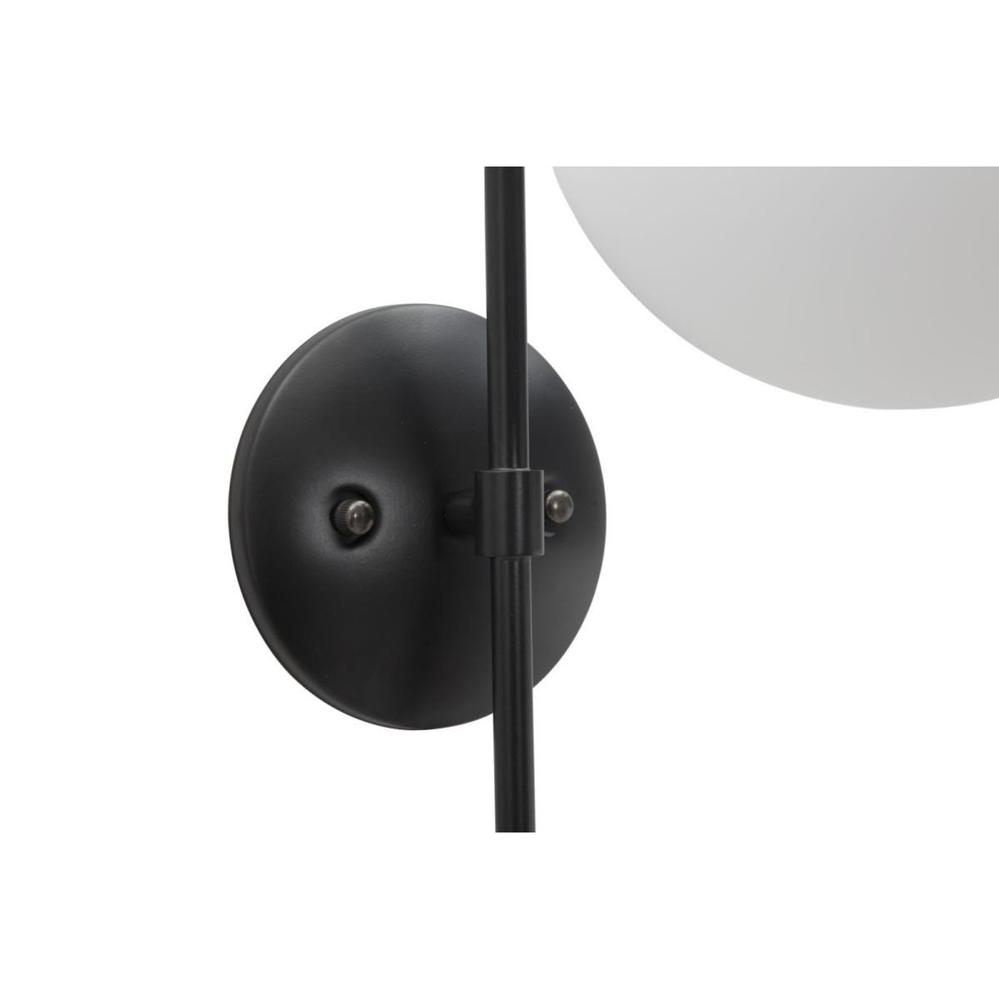 Voir la diapositive 5 : Paris Prix Applique murale sphère  glamy street  51cm blanc & noir