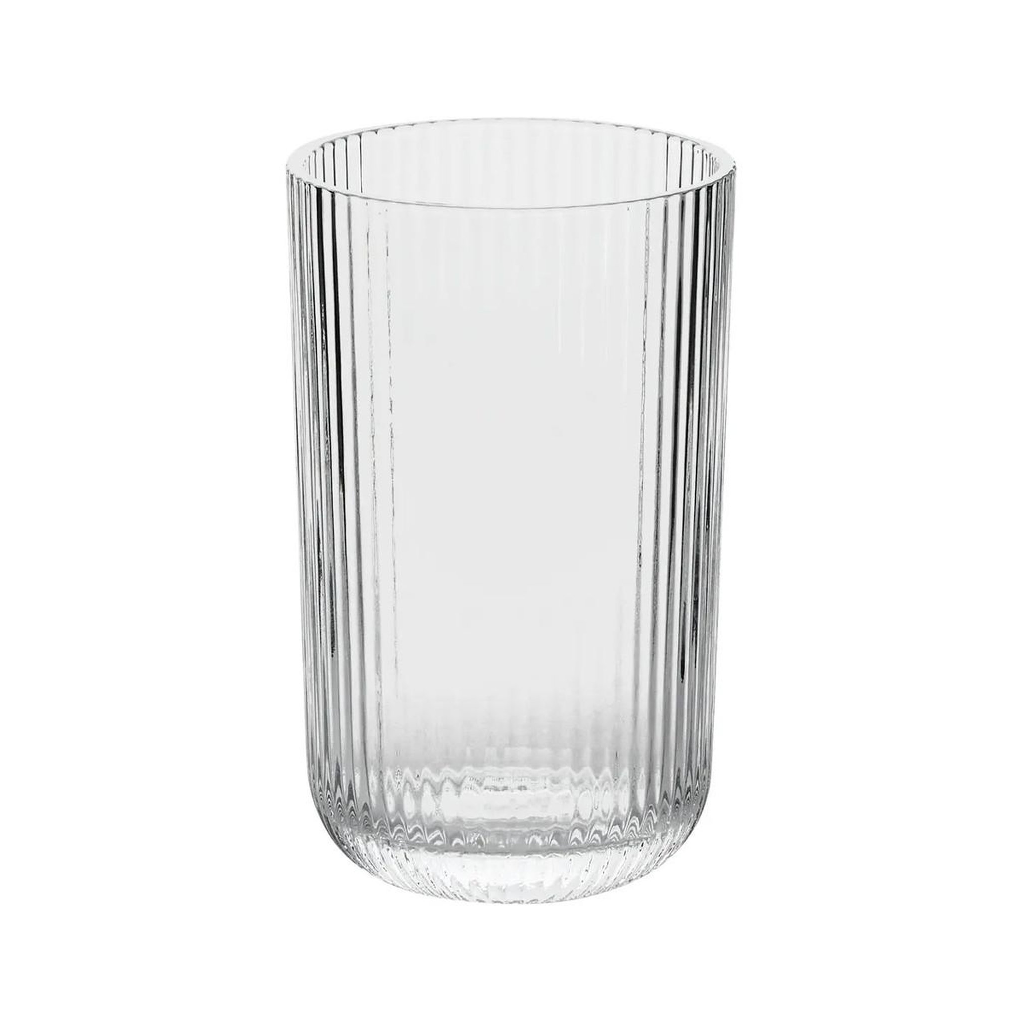 Voir la diapositive 2 : SECRET DE GOURMET Lot de 6 verres hauts strie  ema  43cl transparent