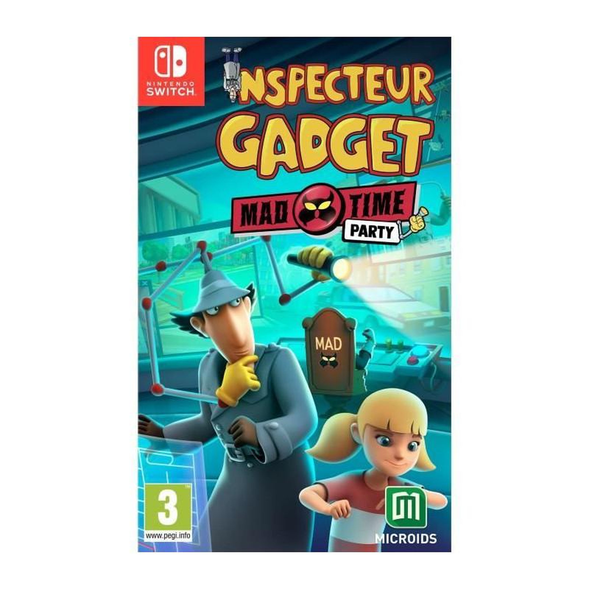 Voir la diapositive 1 : MICROIDS Inspecteur Gadget Mad Time Party - Jeu Nintendo Switch