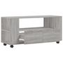 Voir la diapositive 5 : VIDAXL Meuble TV sonoma gris 102x34,5x43 cm bois d'ingenierie