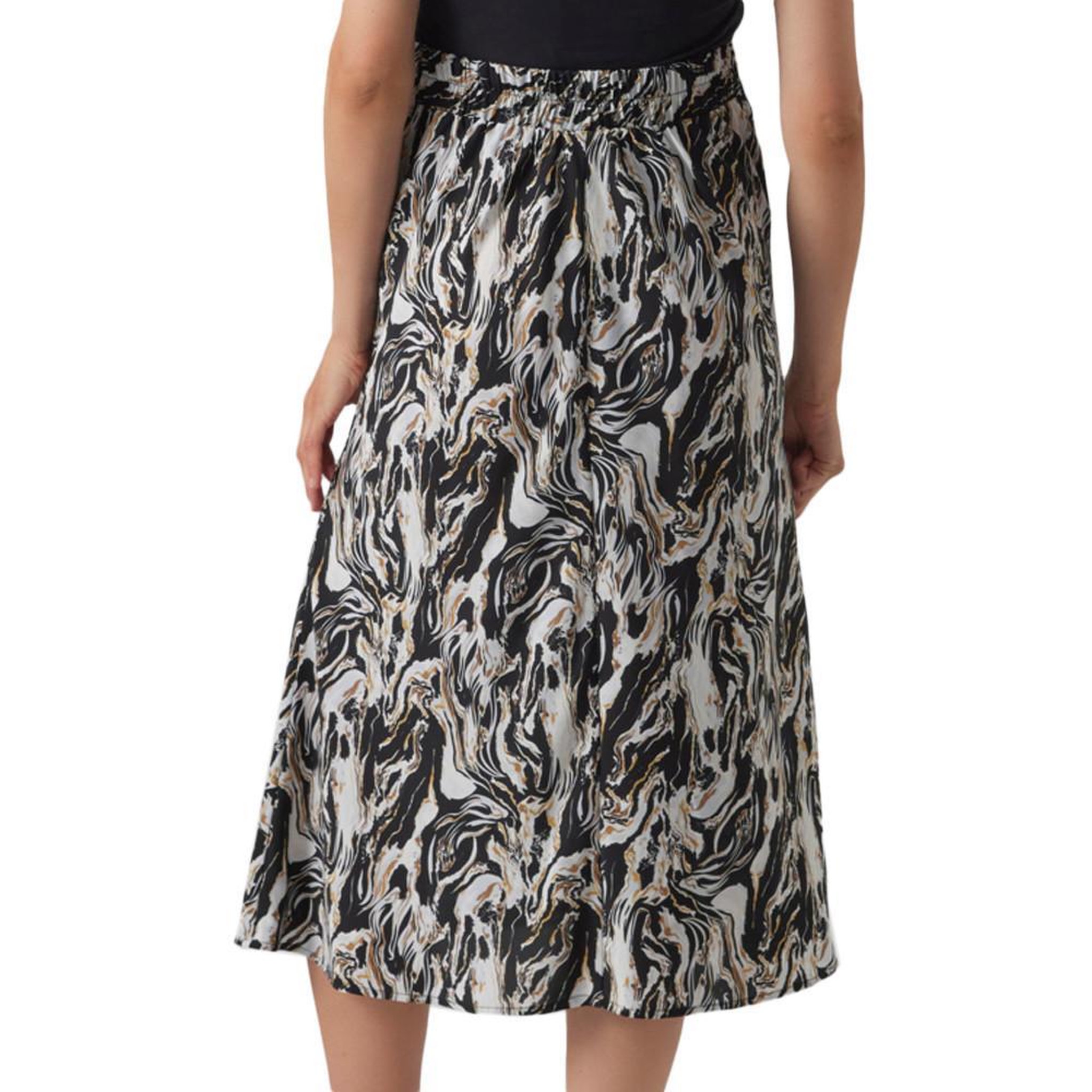 Voir la diapositive 2 : MAMALICIOUS Jupe Noire/Grise Femme Mamalicious Verona