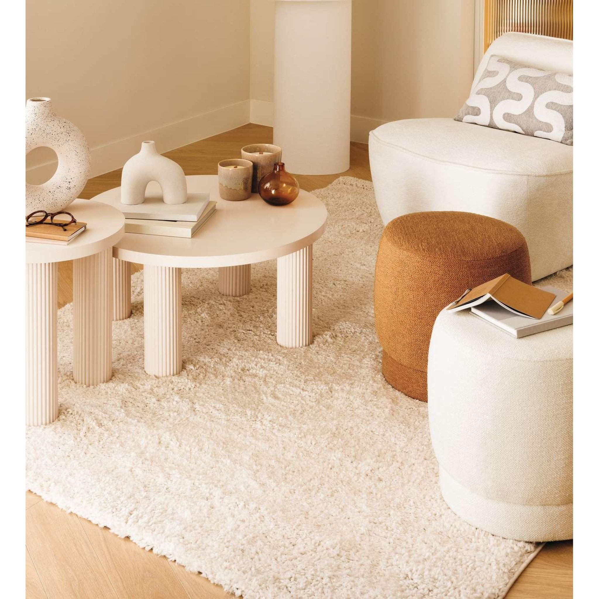 Voir la diapositive 6 : ATMOSPHERA Pouf en bouclette AMEA