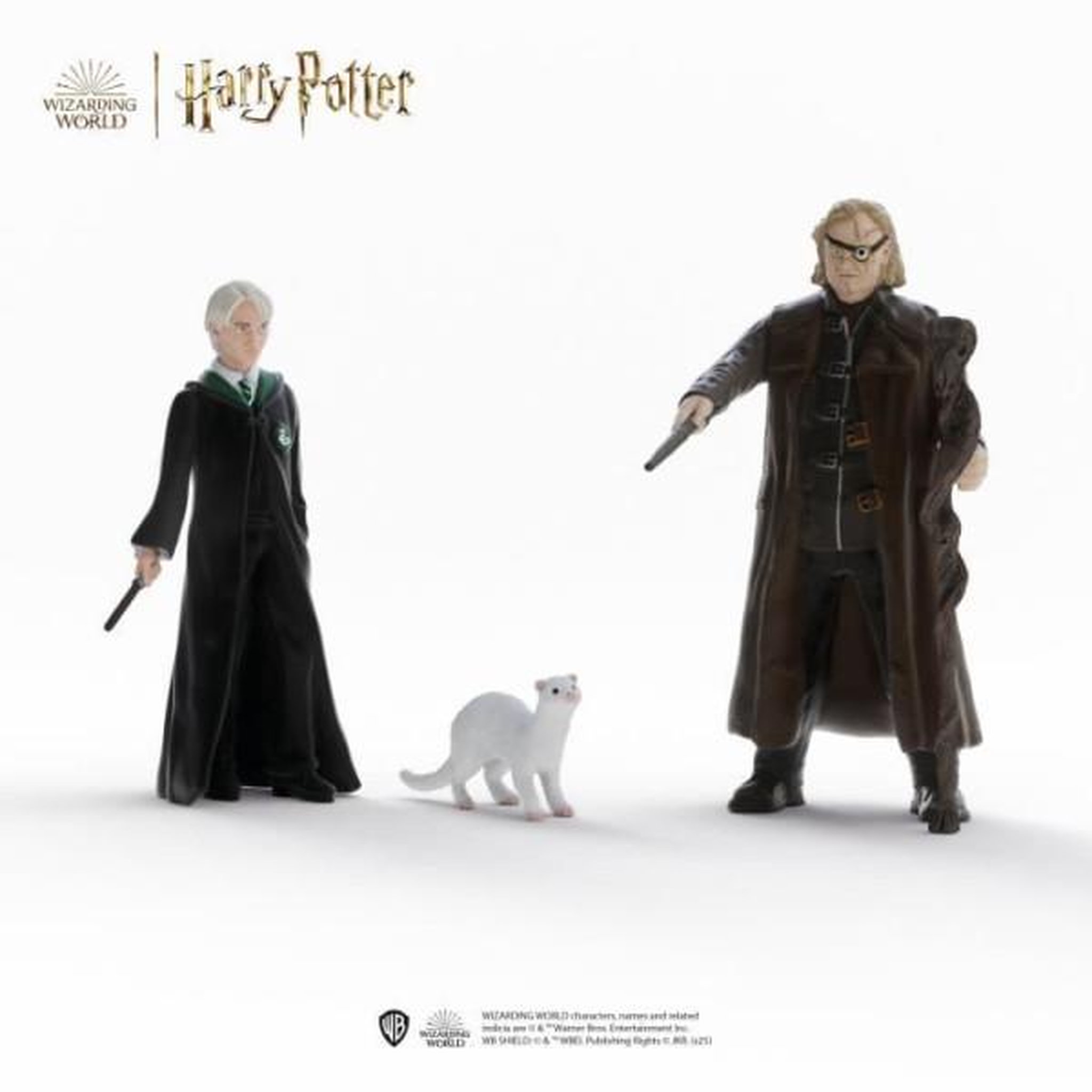 Voir la diapositive 2 : Schleich Figurine Alastor Maugrey & Drago Malfoy et le furet, Schleich 14907 Gamme Harry Potter©