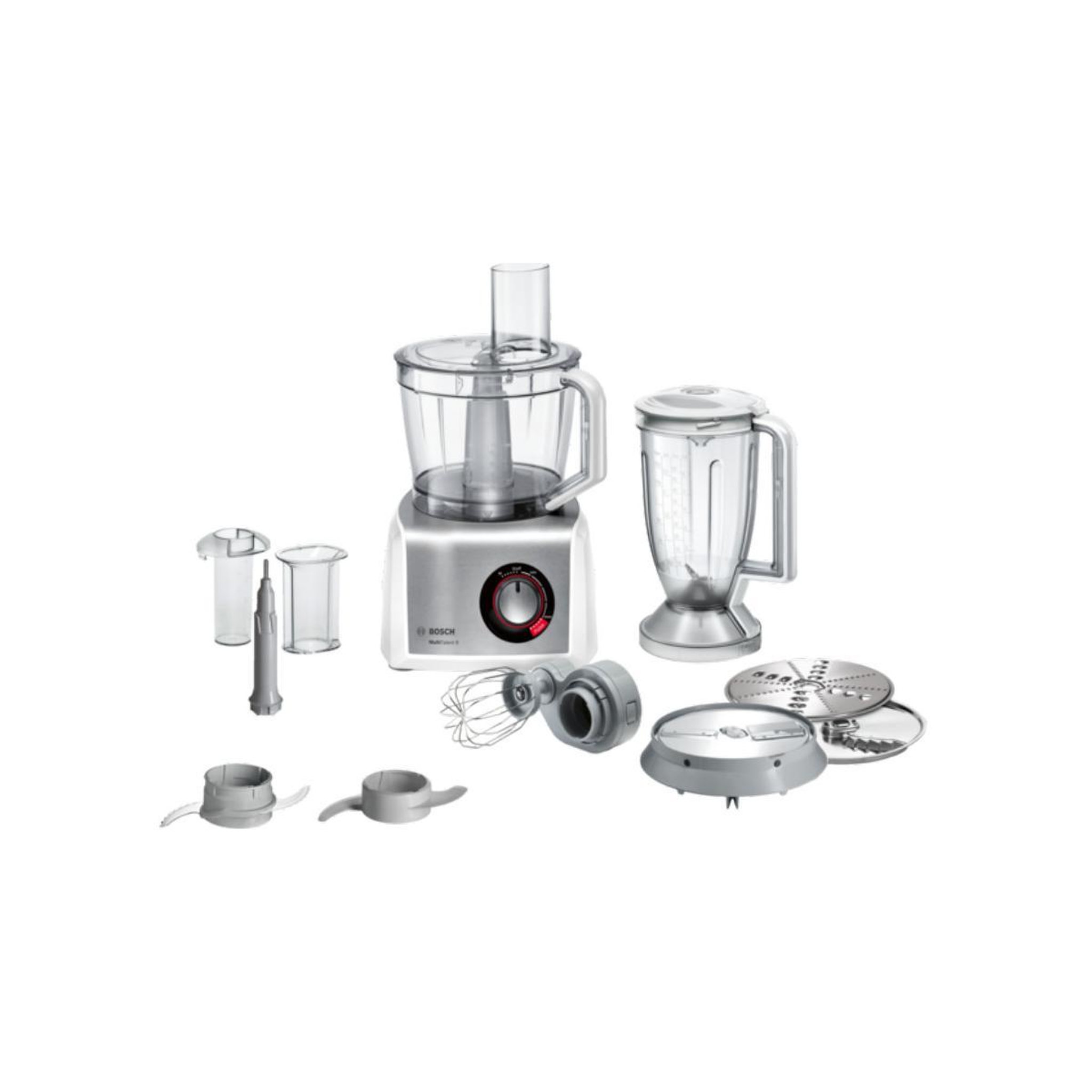 BOSCH Bosch mc812s814 robot de cuisine 1250 w 3,9 l acier inoxydable, blanc