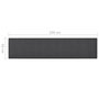 Voir la diapositive 6 : VIDAXL Tapis de couloir Anthracite 50x250 cm