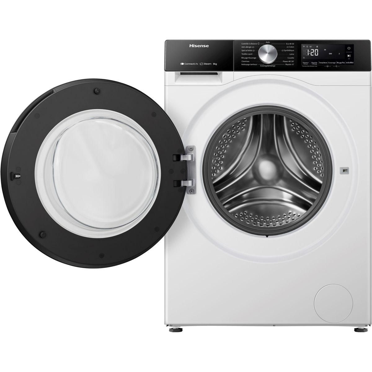 Hisense Lave linge hublot WF3S8043BW3