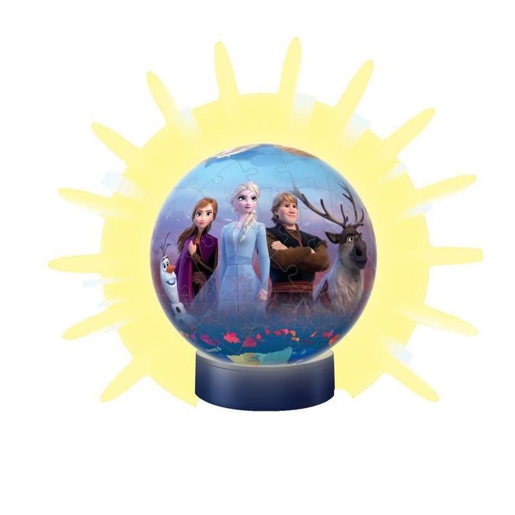 Voir la diapositive 3 : RAVENSBURGER Puzzle 3D Ball La Reine des Neiges 2 illuminé - Ravensburger - Enfant 6 ans et plus