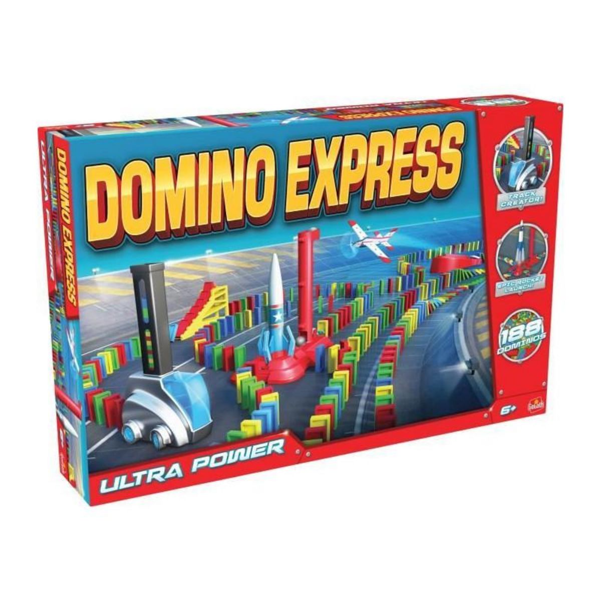 GOLIATH Domino - GOLIATH - Domino Express Ultra Power - Super Dealer pour circuits impressionnants! Des 6 ans