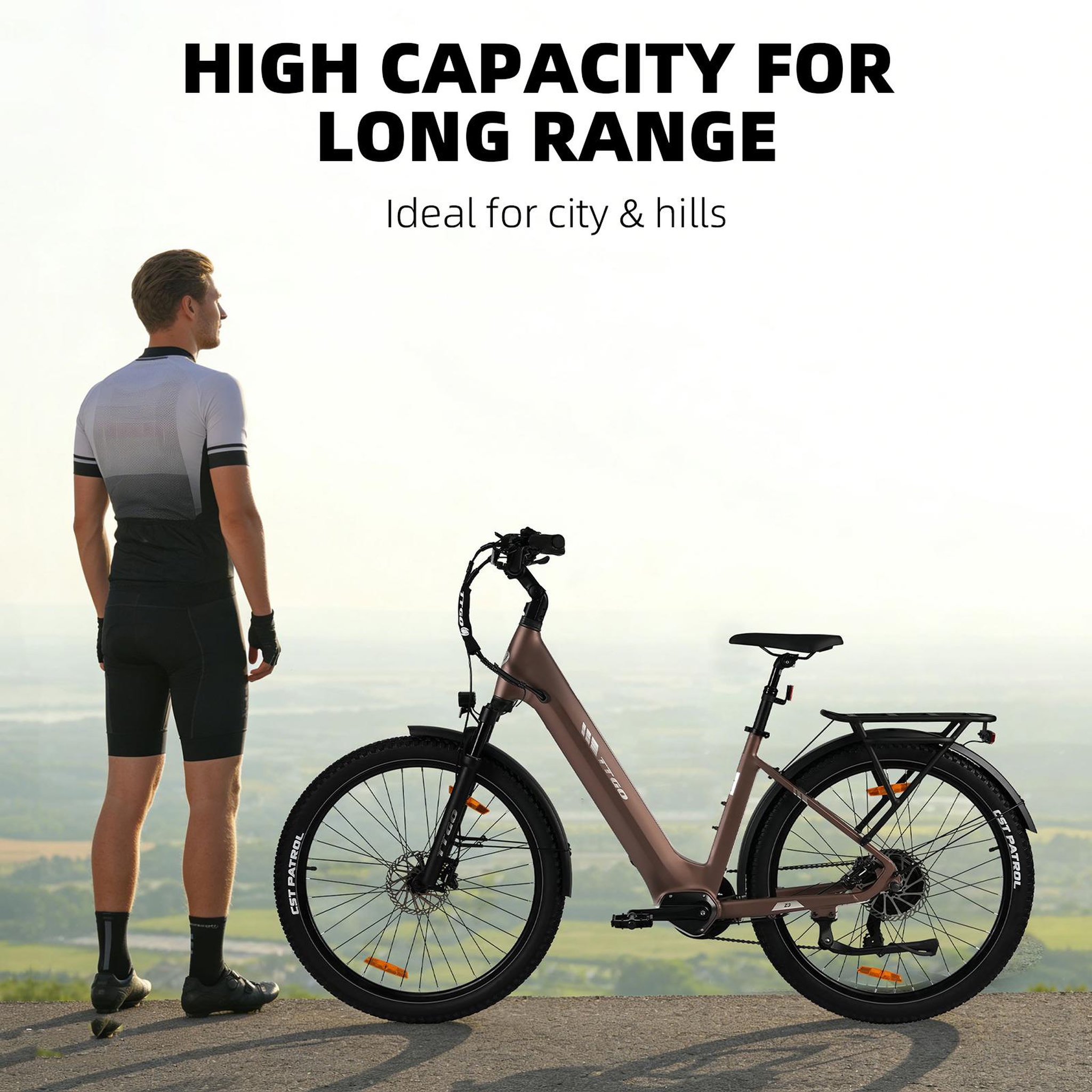 Voir la diapositive 6 : TTGO Vélo électrique urbain TTGO Z3 27,5''