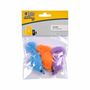 Voir la diapositive 2 : Paris Prix Lot de 3 Jouets pour Chat  Souris  5cm Multicolore