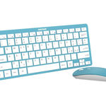 Pantone Pantone PT-KB09G1 clavier Souris incluse Maison RF sans fil QWERTY Italien Bleu