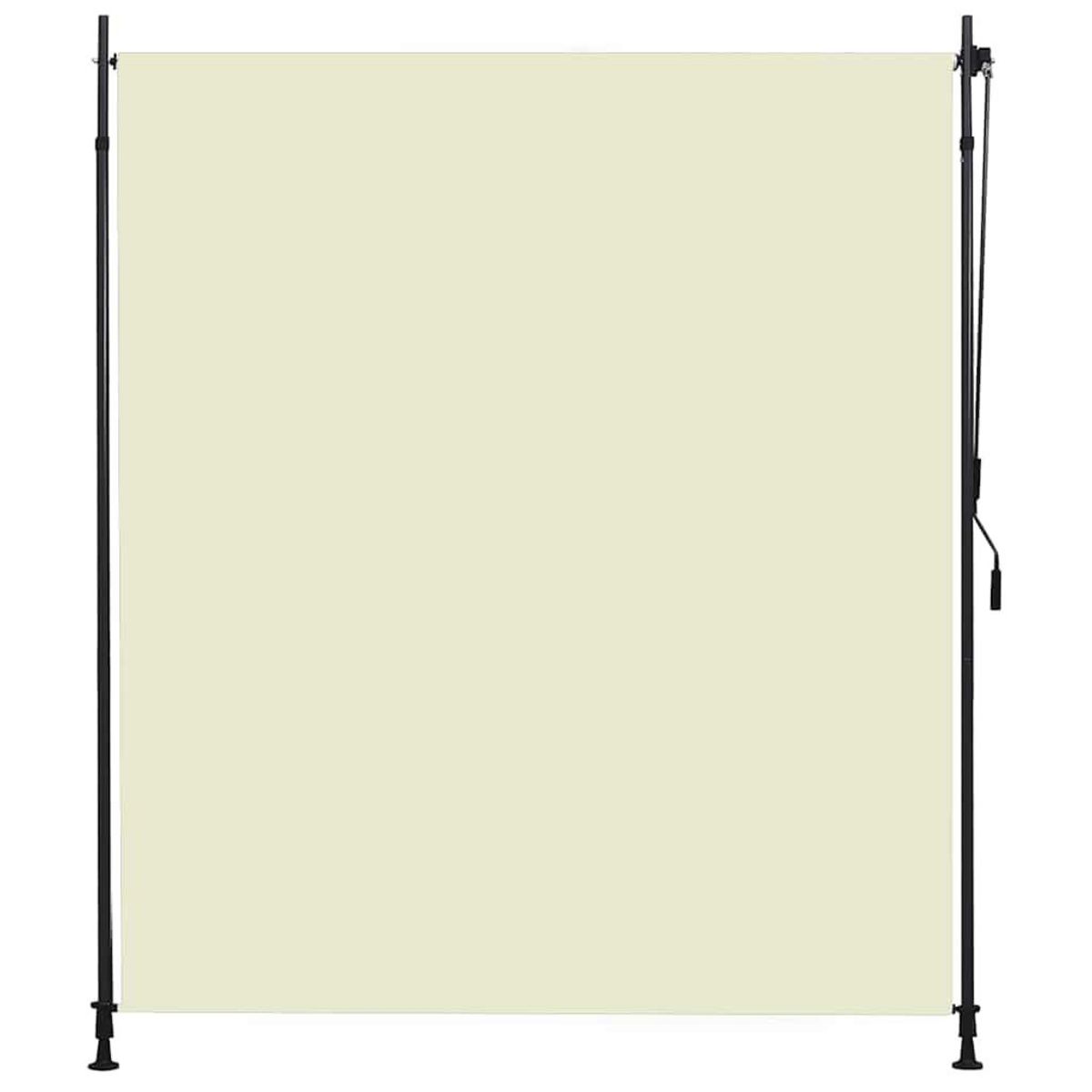 VIDAXL Store roulant d'exterieur 200 x 270 cm Creme