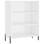 Voir la diapositive 2 : VIDAXL Armoire a etageres blanc 69,5x32,5x90 cm bois d'ingenierie