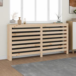 VIDAXL Cache-radiateur 169x19x84 cm Bois massif de pin