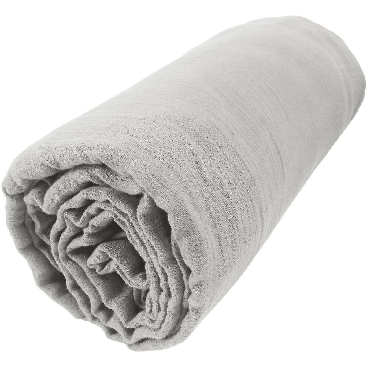Home collection Drap housse 100% gaze de coton