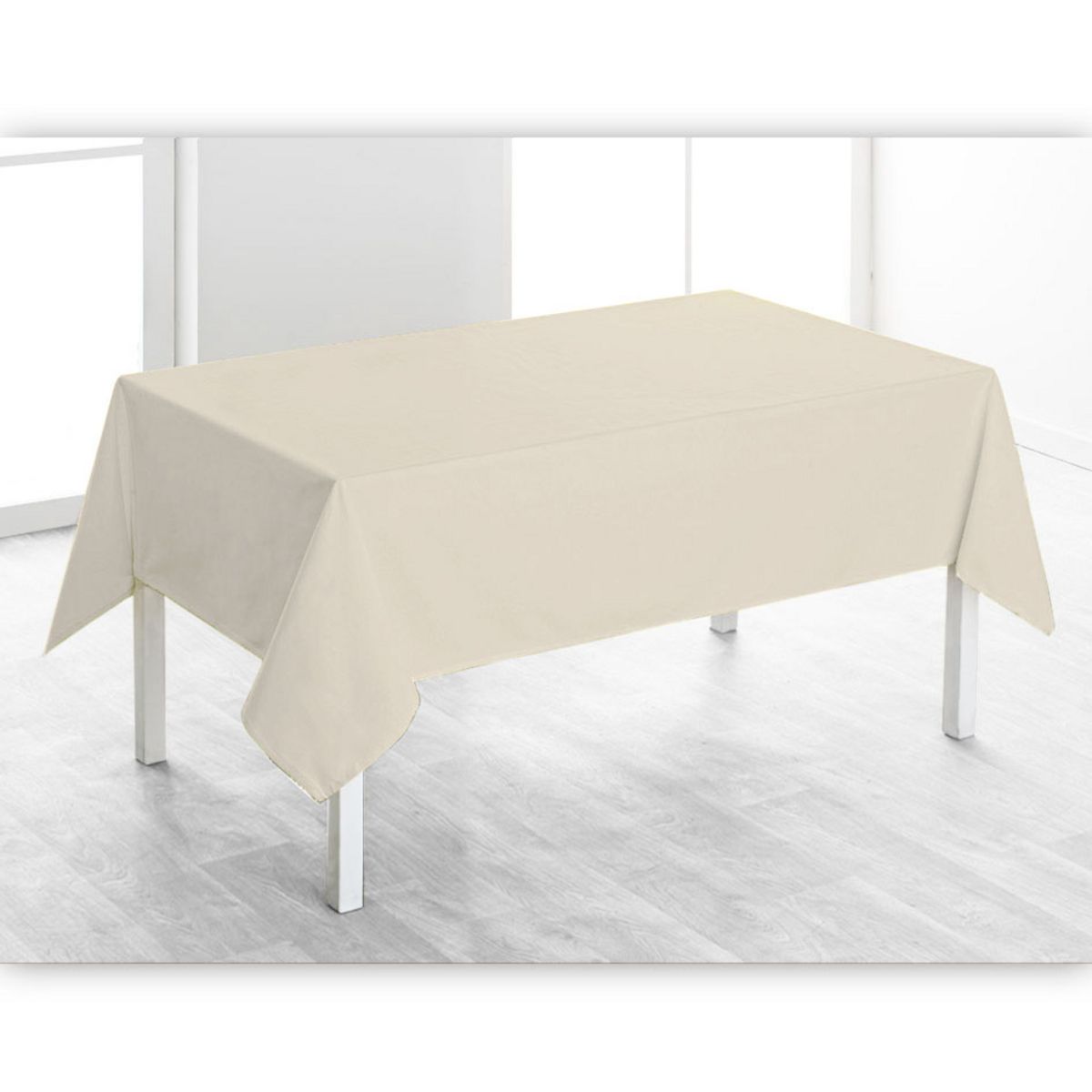 Nappe rectangulaire effet coton
