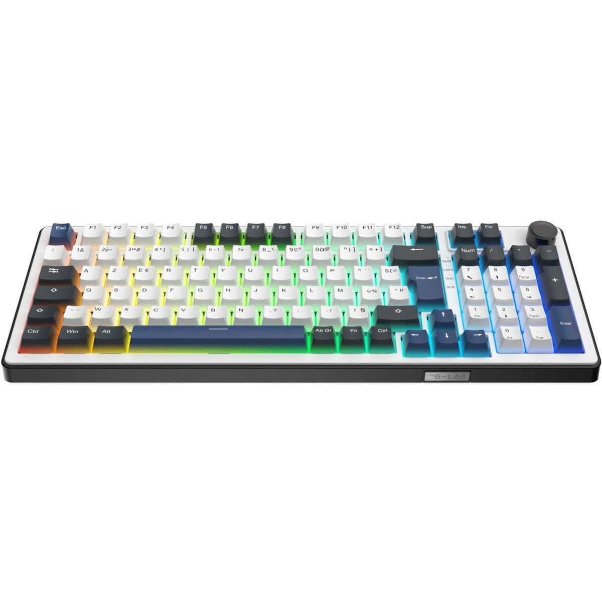 THE G-LAB Clavier gamer KEYZ ELITE 4 HEBW