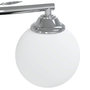 Voir la diapositive 5 : VIDAXL Plafonnier avec abat-jour ronds en verre pour 4 LED G9