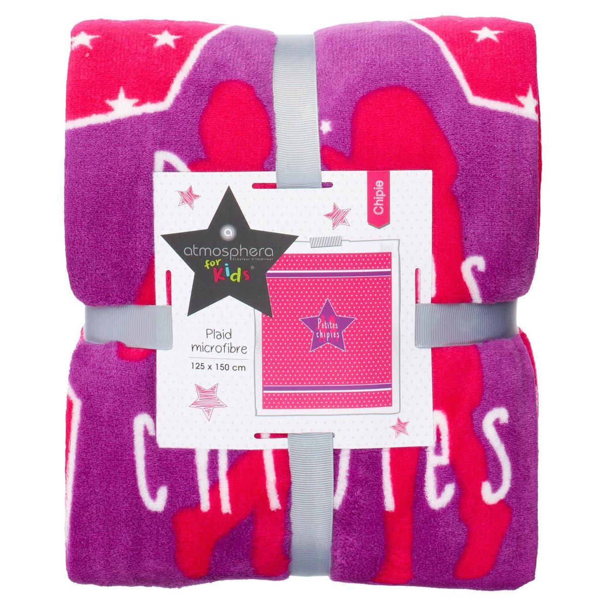 ATMOSPHERA Plaid microfibre girl - 125 x 150 cm.
