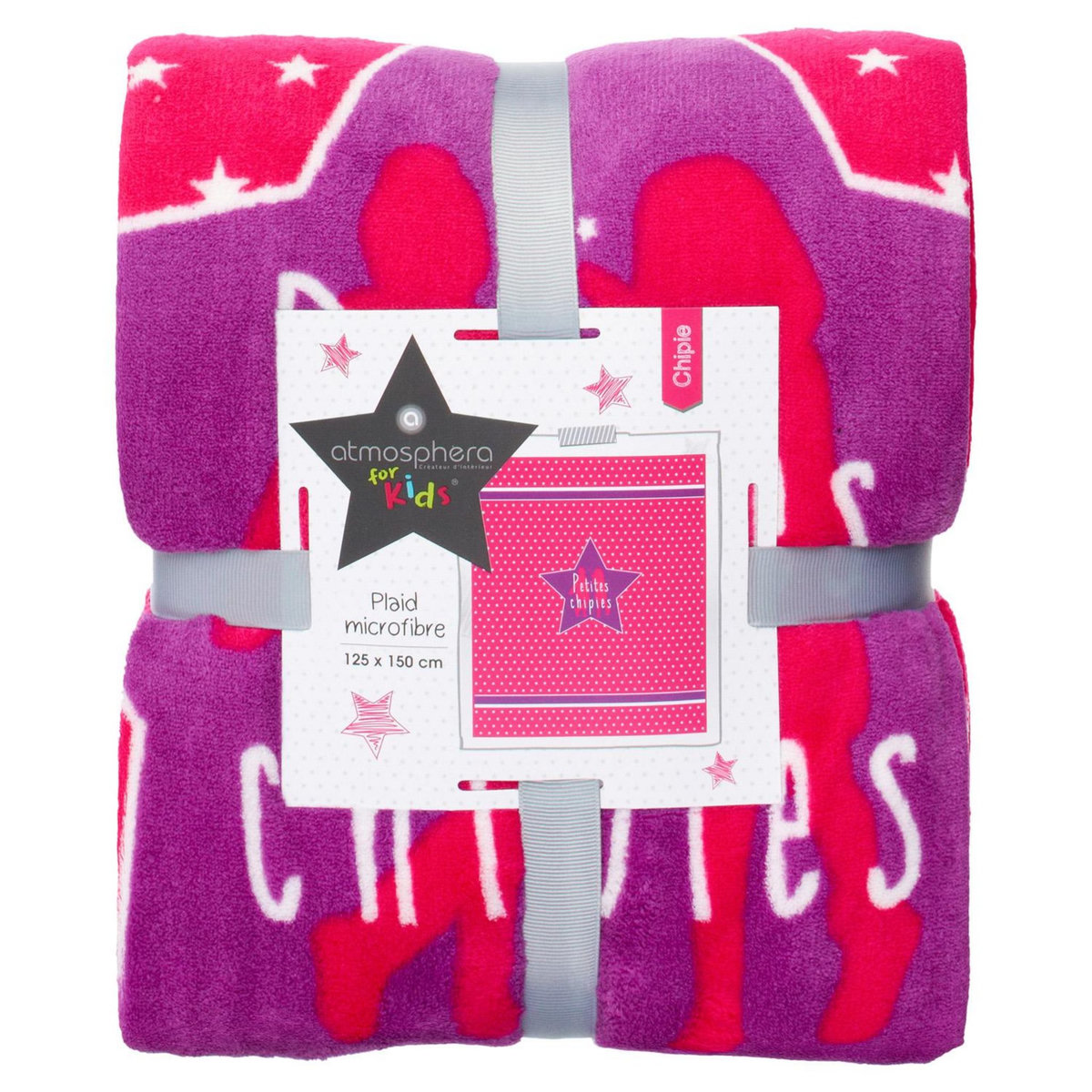 ATMOSPHERA Plaid microfibre girl - 125 x 150 cm.
