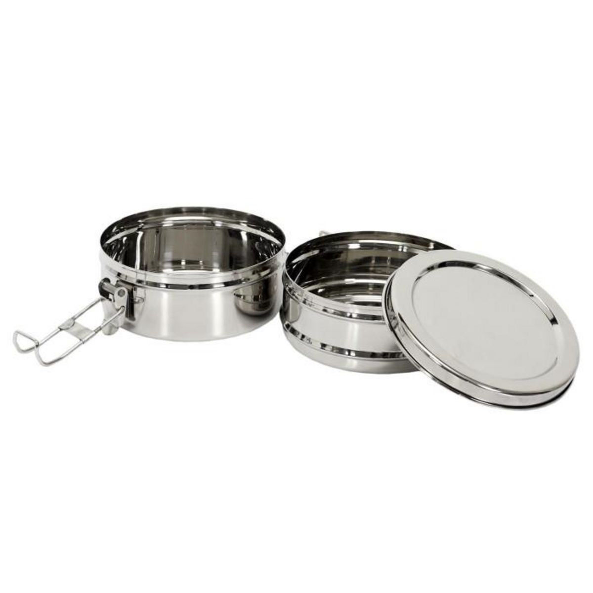 Paris Prix Lunch Box Ronde  2 Niveaux  80cl Inox