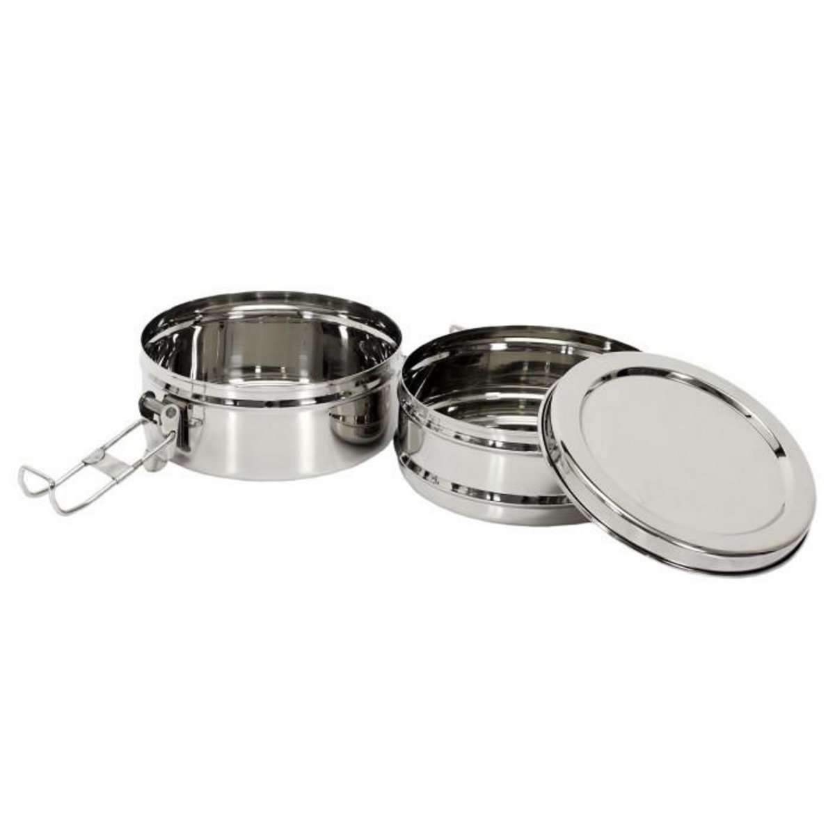 Paris Prix Lunch Box Ronde  2 Niveaux  80cl Inox