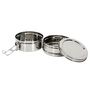 Voir la diapositive 5 : Paris Prix Lunch Box Ronde  2 Niveaux  80cl Inox