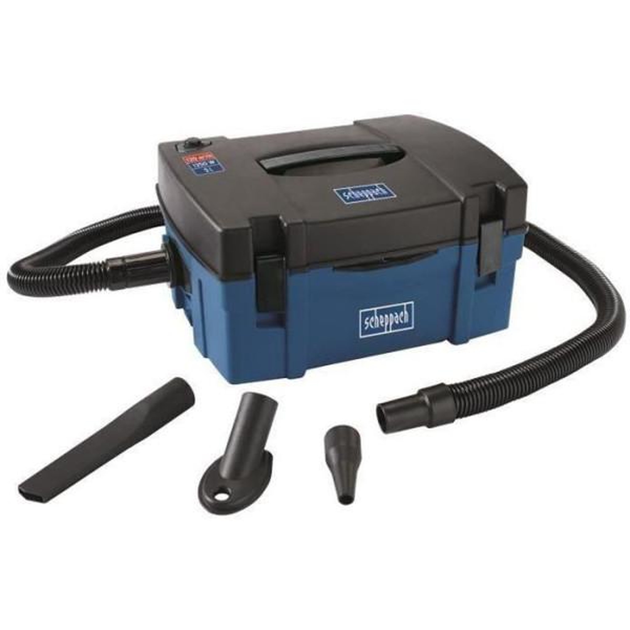 SCHEPPACH Aspirateur compact de chantier scheppach - hd2p - cuve polypropylene 5l - 1250w
