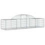 Voir la diapositive 3 : VIDAXL Paniers a gabions arques 30 pcs 200x50x40/60 cm fer galvanise