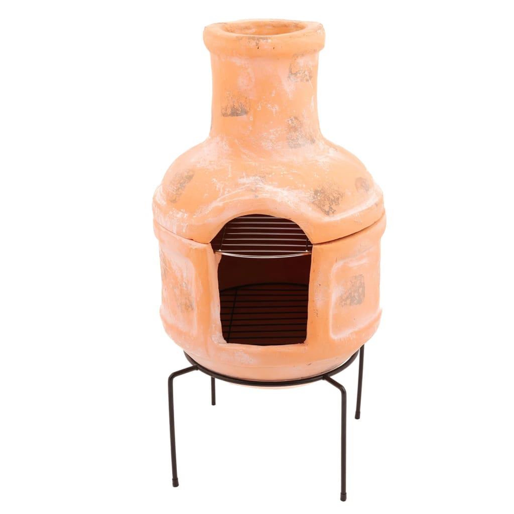 Voir la diapositive 3 : REDFIRE RedFire Cheminee Lima Argile Couleur paille