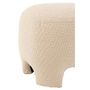 Voir la diapositive 5 : Paris Prix Pouf Design Tricoté  Erwin  55cm Blanc