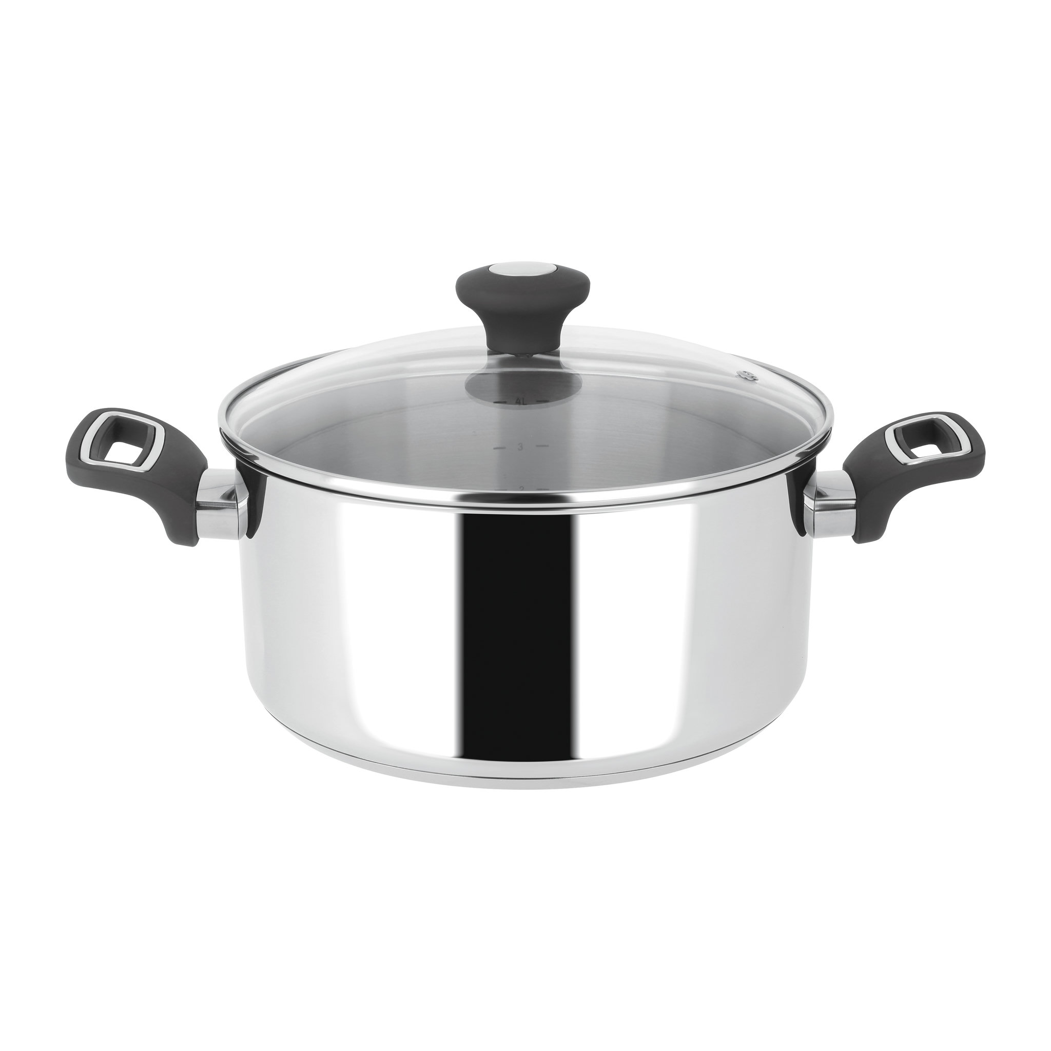 Voir la diapositive 1 : ACTUEL Marmite induction inox 20 cm - 2.5 litres