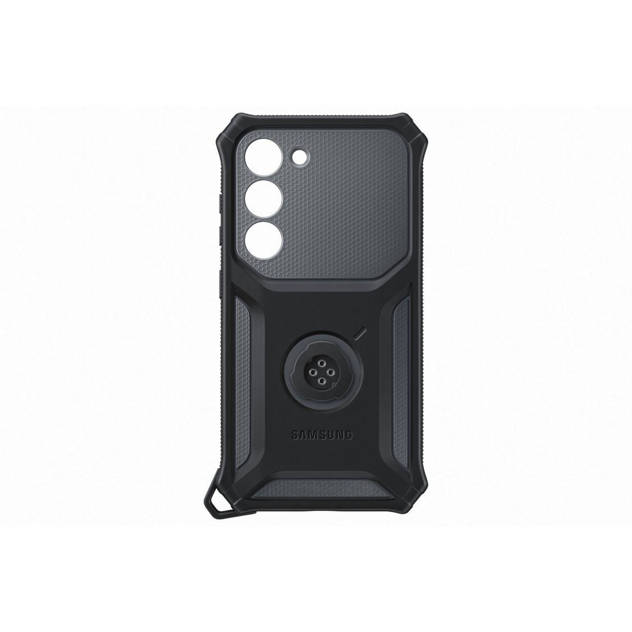 Samsung Coque s23  renforcee support amovible gri