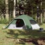 Voir la diapositive 3 : VIDAXL Tente familiale a dome 6 personnes vert impermeable