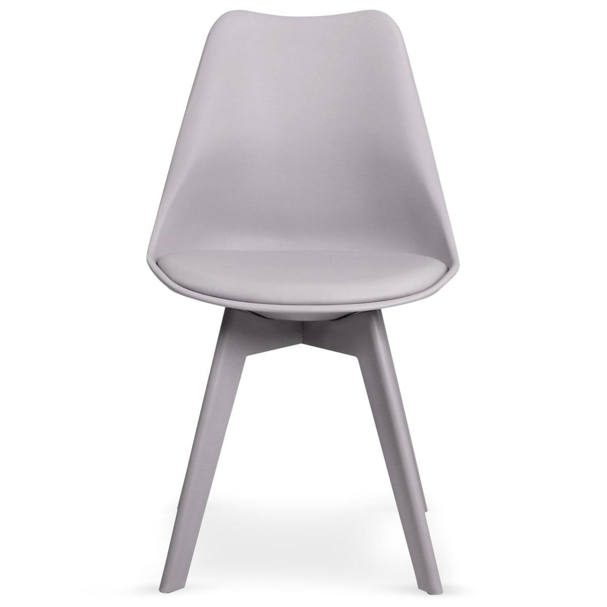 Voir la diapositive 3 : Paris Prix Lot de 2 Chaises Design  Maélia  82cm Gris