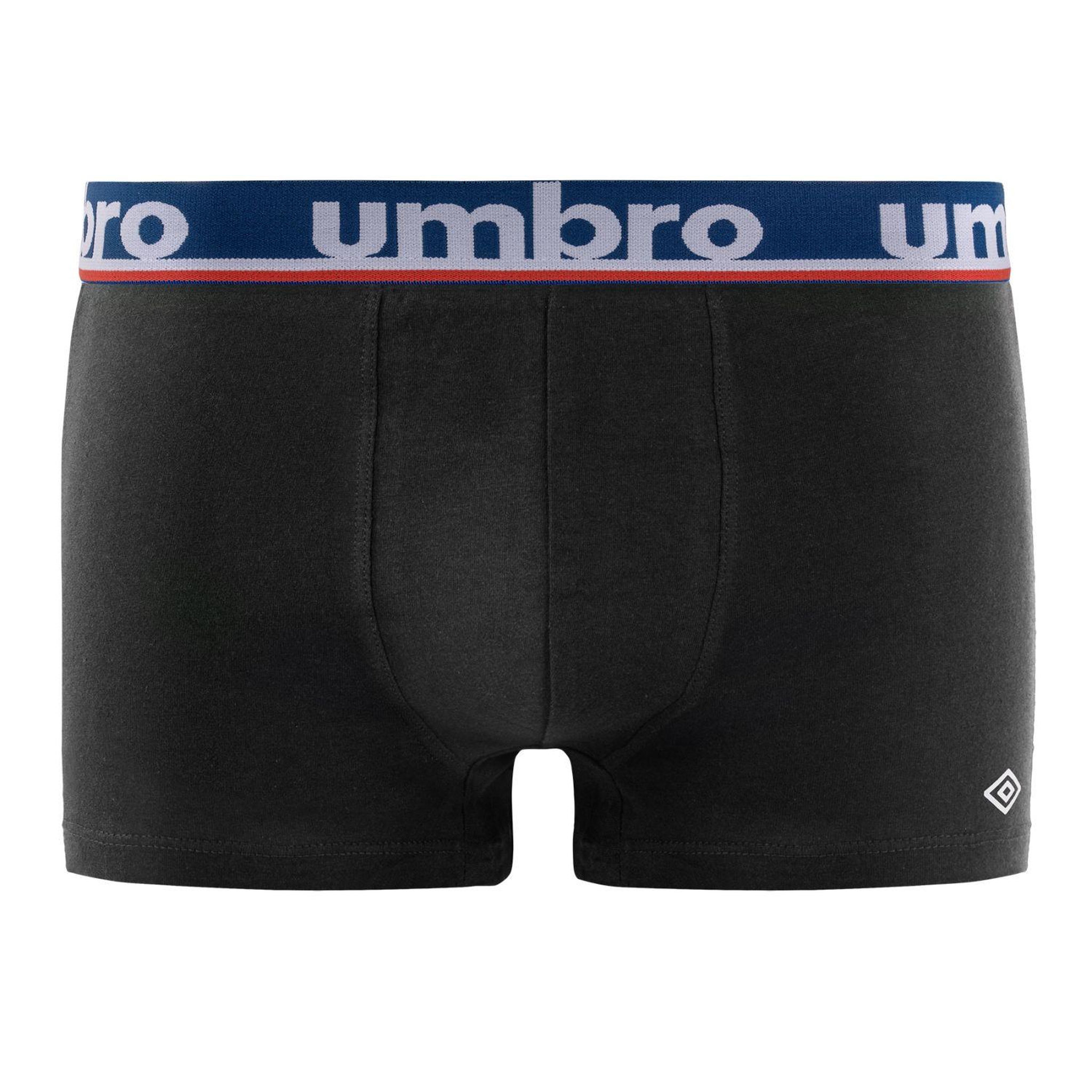 Voir la diapositive 3 : UMBRO Lot de 5 Boxers coton homme
