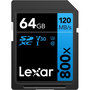 Voir la diapositive 2 : Lexar Carte SD 64Go High-Performance 800x