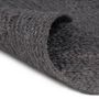 Voir la diapositive 2 : VIDAXL Tapis fait a la main Jute Rond 210 cm Gris fonce