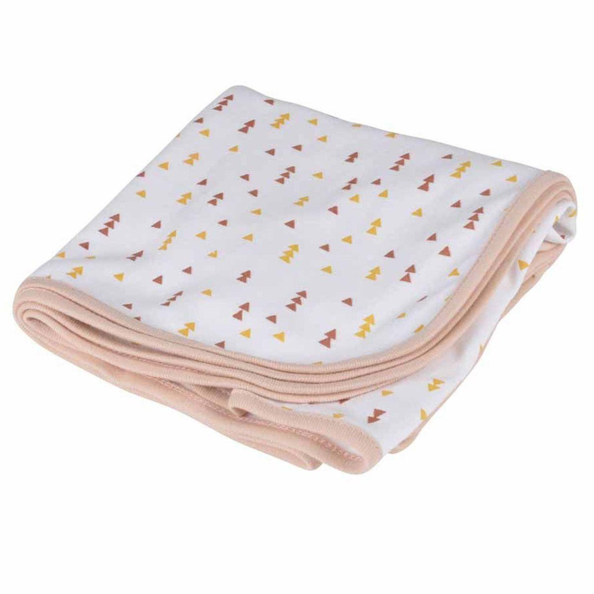 BEBE DOUCEUR Couverture bébé en coton  forêt  75cm beige